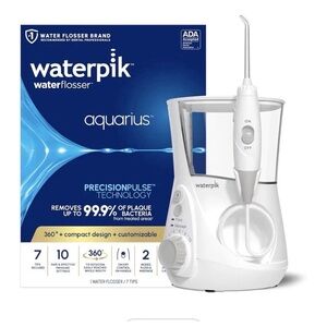 Waterpik Water Flosser in White - 10 Pressure Settings